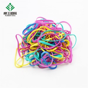 Factory direct sale color TPR high elasticity strong toughness and durable hair rubber band